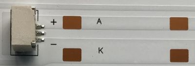 KIT DE LED'S PARA TV LG ((3 PIEZAS)) / NUMERO DE PARTE 303TC430042D / TCL43D07-ZC62AG-05D /  TCL43D07-ZC62AG-05D / TCL43D07-ZC62AG-05D / PANEL LVU430BEDX E0018 / MODELO 43UP7000PUA / 43UP7000PUA.CUSFLH - Imagen 3